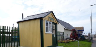 Burnham-On-Sea railway signal box