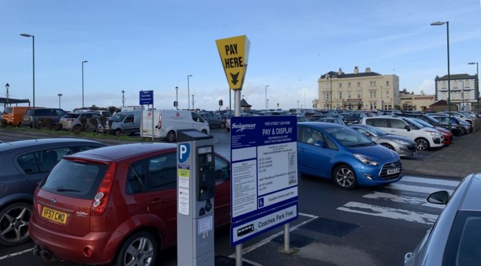 Burnham's B&M car park