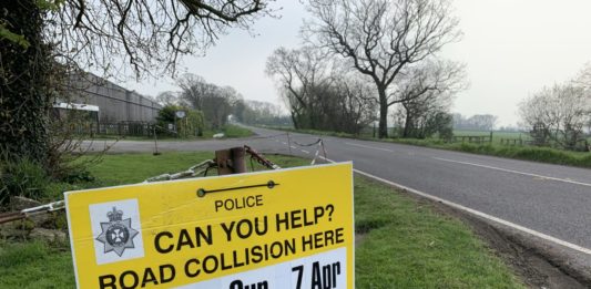 Fatal accident in Wedmore near Burnham-On-Sea