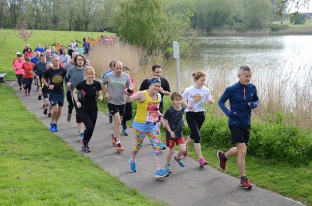 Burnham and Highbridge Parkrun marked its fourth anniversary