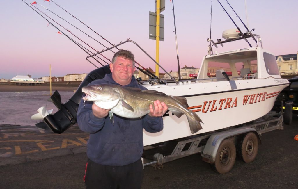 Anglers in BurnhamOnSea reel in cod, but fishing season is off to