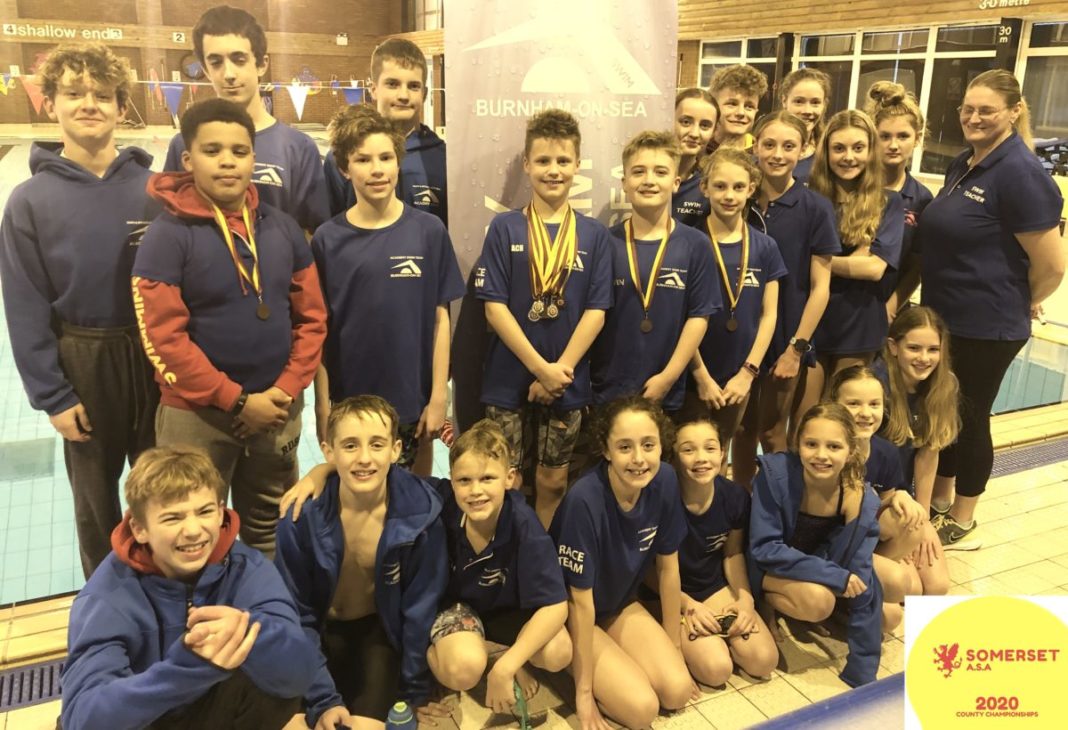 Burnham-On-Sea Academy Swim Team celebrates winning start to 2020