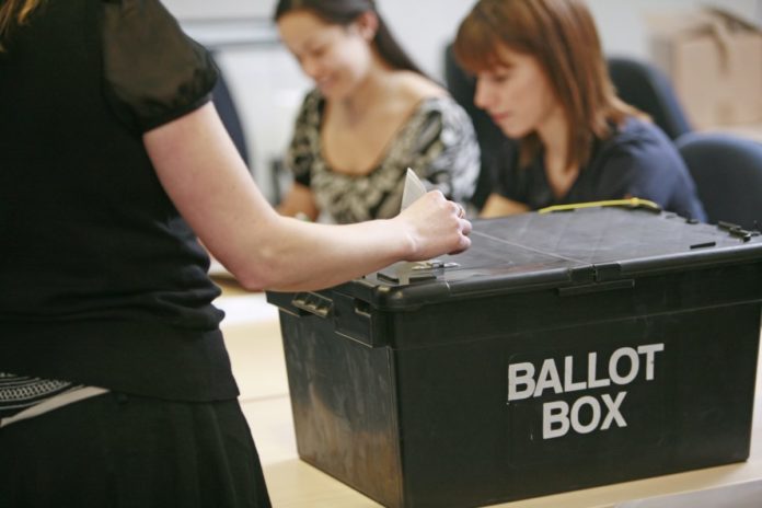 Burnham-On-Sea.com: Ballot box at election