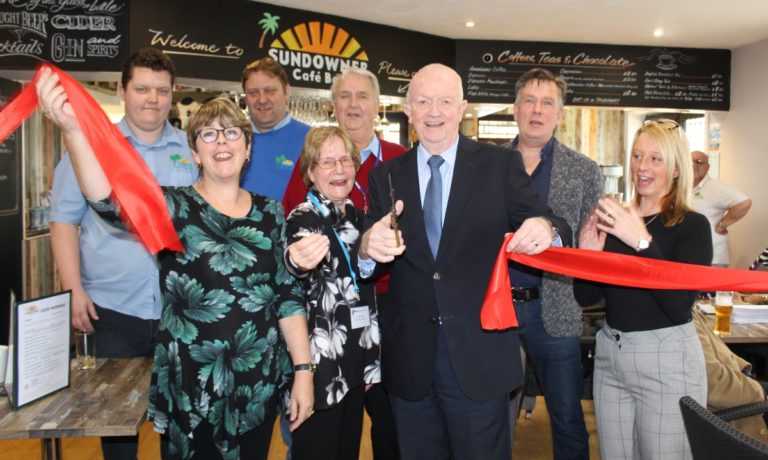 Photos: Brean's new-look Sundowner cafe opens with ribbon-cutting ceremony