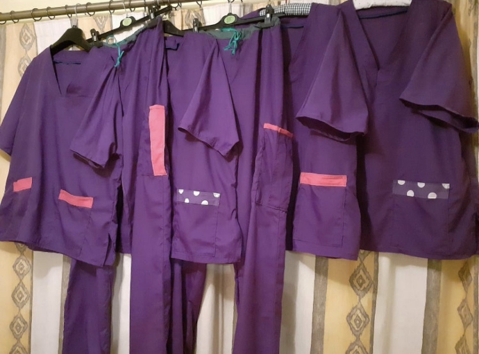 King Alfred School scrubs