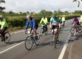 Weston Hospicecare Wedmore 40/30 charity cycle ride