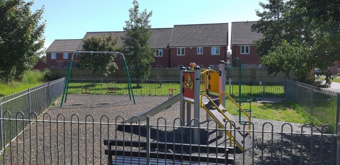 Burnham-On-Sea Olivier Close play area