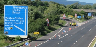 Burnham-On-Sea M5 crash