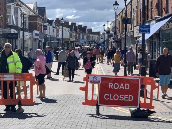 Burnham-On-Sea Town Centre Pedestrianisation Scheme Is Removed