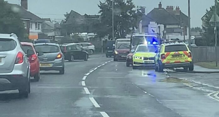 Collision in Burnham-On-Sea's Love Lane