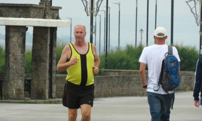 Burnham-On-Sea runner Jason Vickers