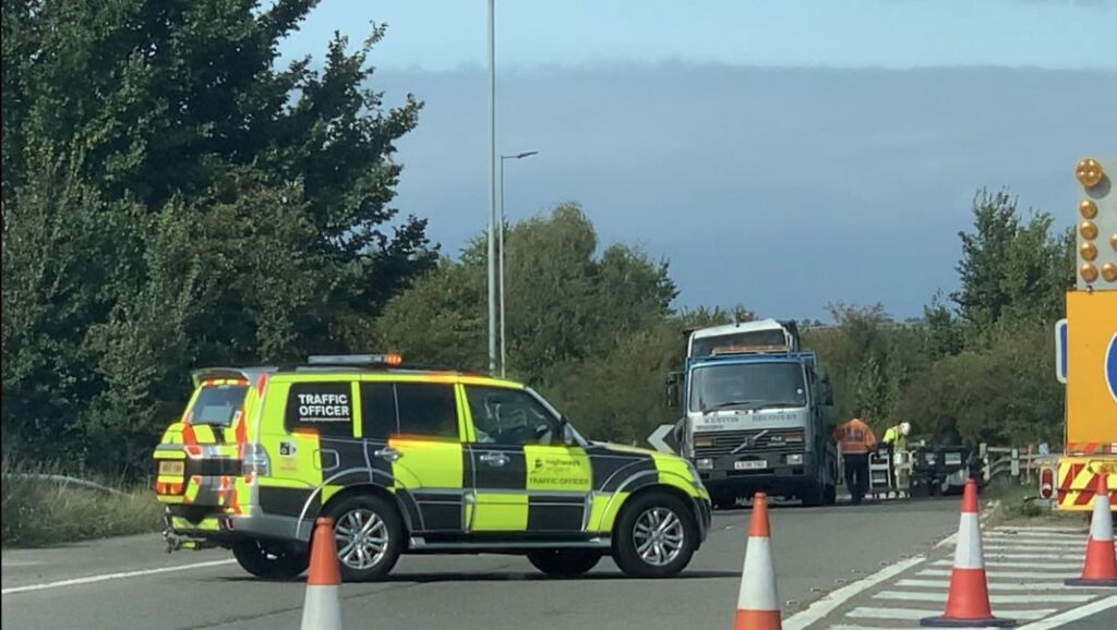 Sedgemoor Services on northbound M5 near Burnham re-opens after lorry ...