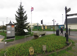 Burnham-On-Sea town Christmas tree