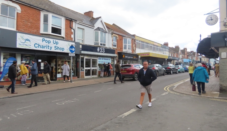 Burnham-On-Sea Town Centre Shops And Pubs See 'busy' Re-opening Day