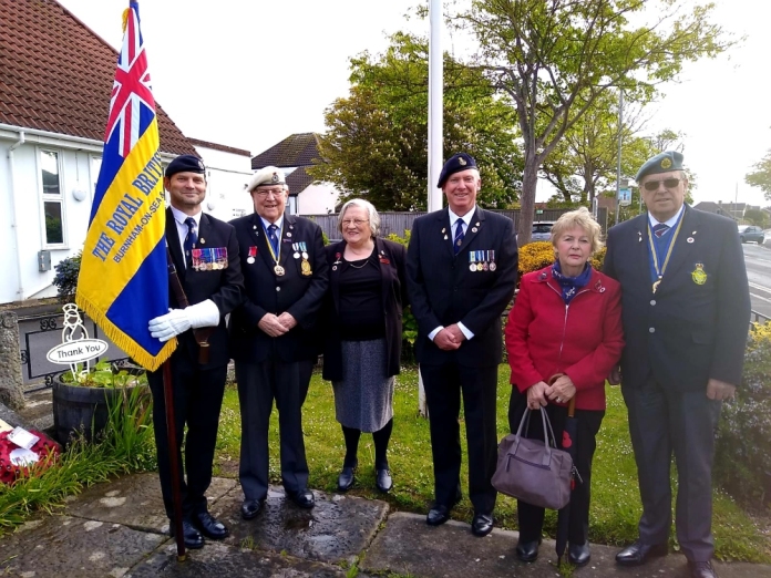 Wreath laying ceremony held in Burnham to mark centenary of Royal ...