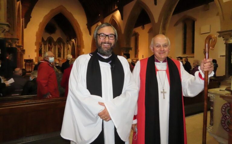 New Vicar Of Highbridge Inducted In Church Service Led By Assistant Bishop