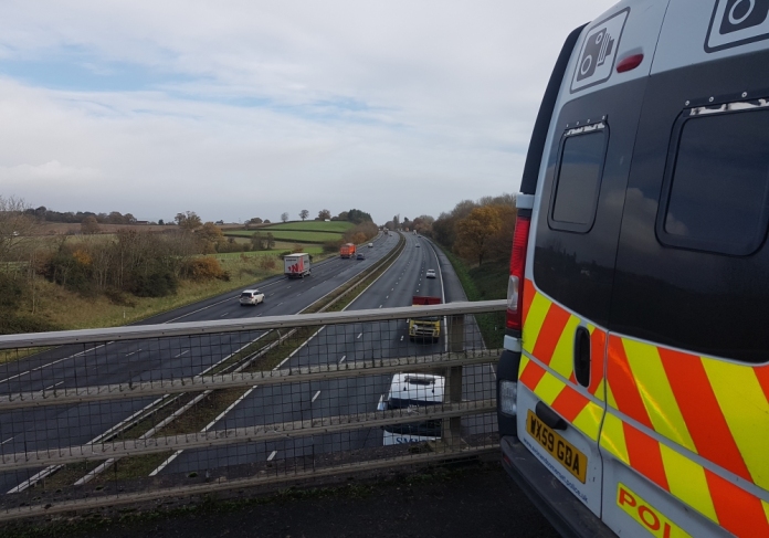 Police on M5 motorway