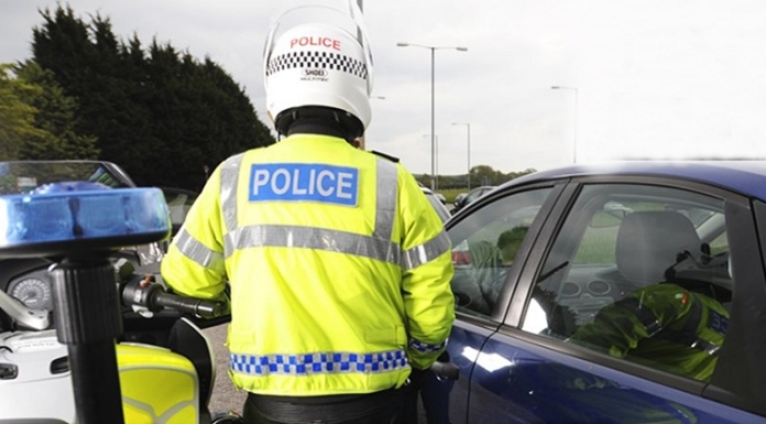 Police on M5 motorway