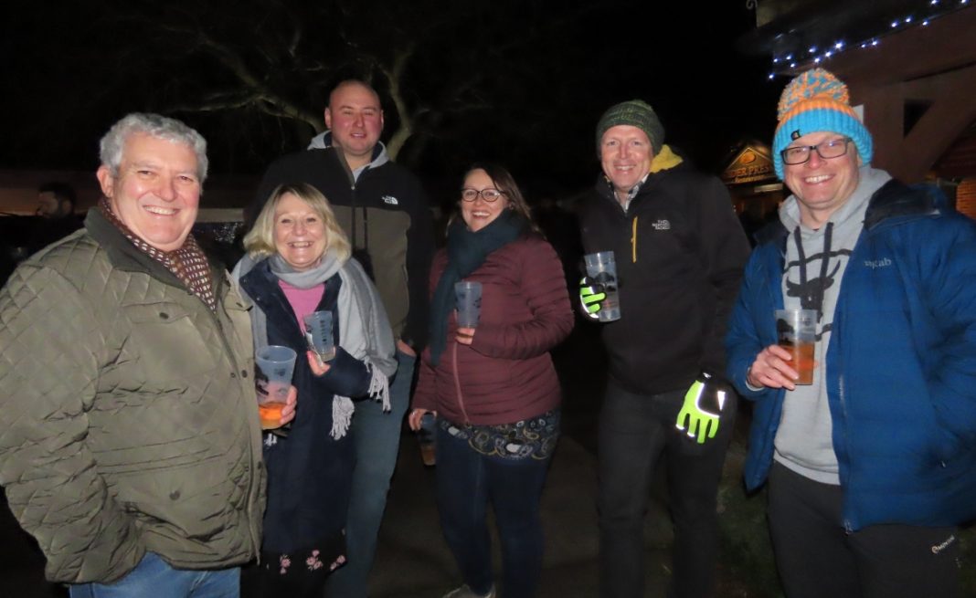 Photos: BBC Somerset presenter leads Rich’s Cider Farm wassailing near ...