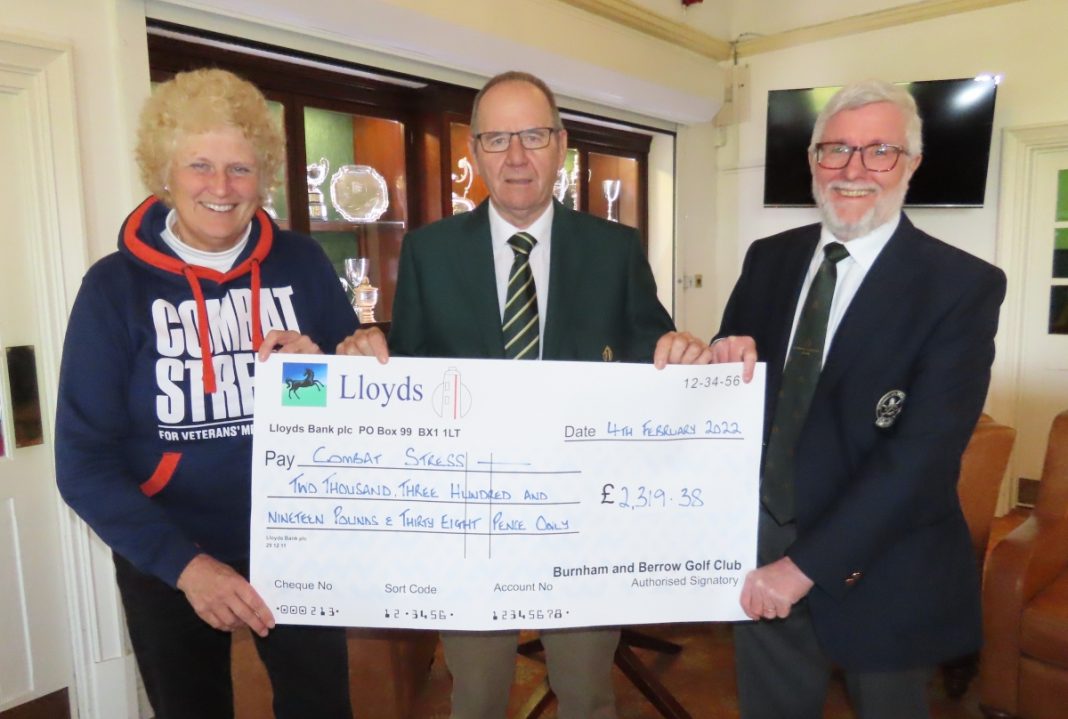 Burnham-On-Sea and Berrow Golf Club raises huge £12,000 for three charities