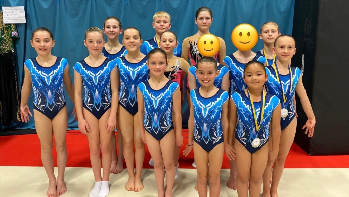 Gymnasts from Burnham and Highbridge strike gold at regional competition