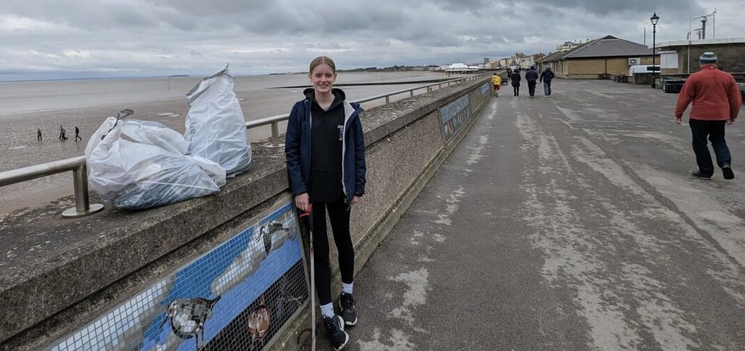 Youngster Completes 5 4km Fundraising Litter Pick In Burnham On Sea   92FFBC9A F013 40BE 8BE6 7B9F5323A481 