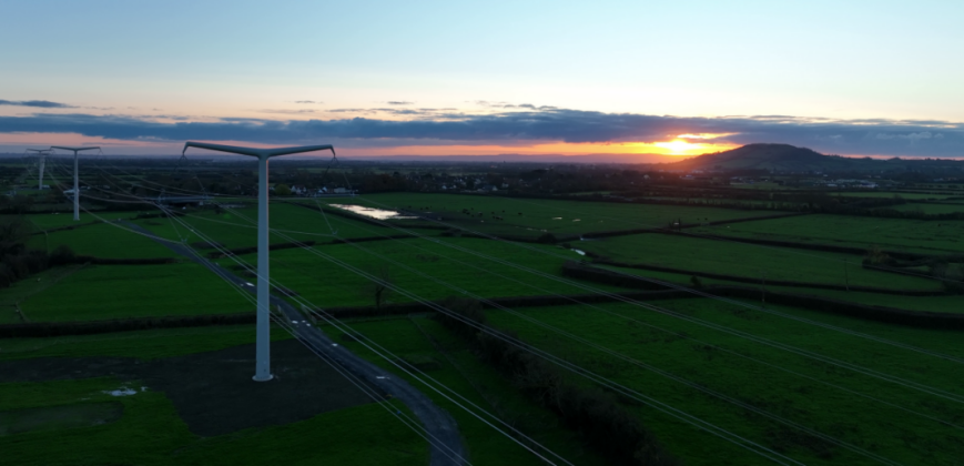 National Grid Energises First Hinkley Point T Pylons Running Through Somerset 3971