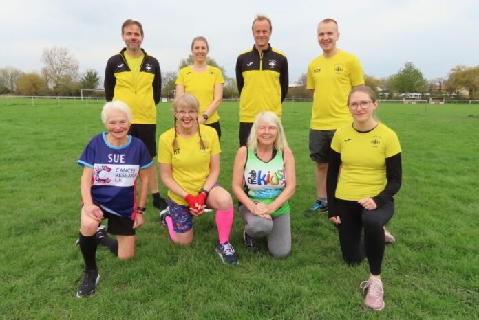 Burnham-On-Sea Harriers runners