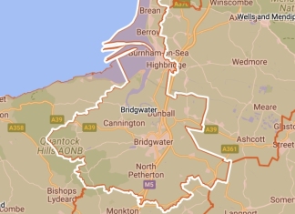 New Bridgwater and Burnham constituency map