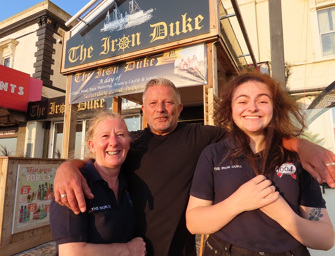 The Iron Duke opens on Burnham-On-Sea seafront