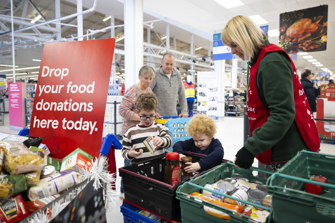 Burnham-On-Sea Tesco store launches new ready-prepared donation