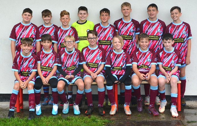 Burnham United Juniors under 13's football team