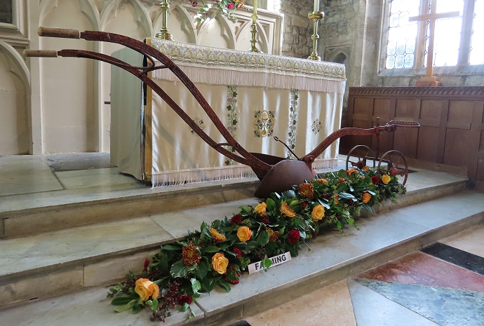 Mark Church Flower Festival near Burnham-On-Sea