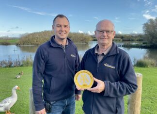 Mike and Jon Harris at Warren Farm Holiday Park in Brean