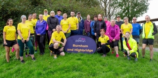 Burnham-On-Sea Harriers running club's Couch to 5K graduates