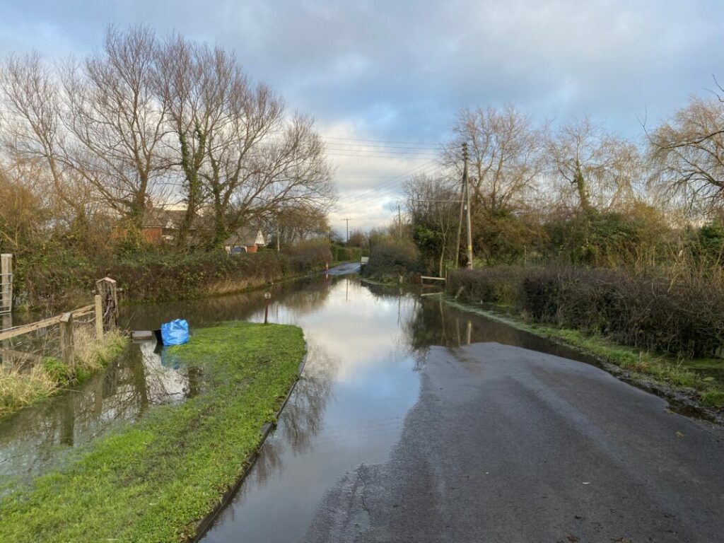 More rain due today as Highbridge road remains closed after flooding