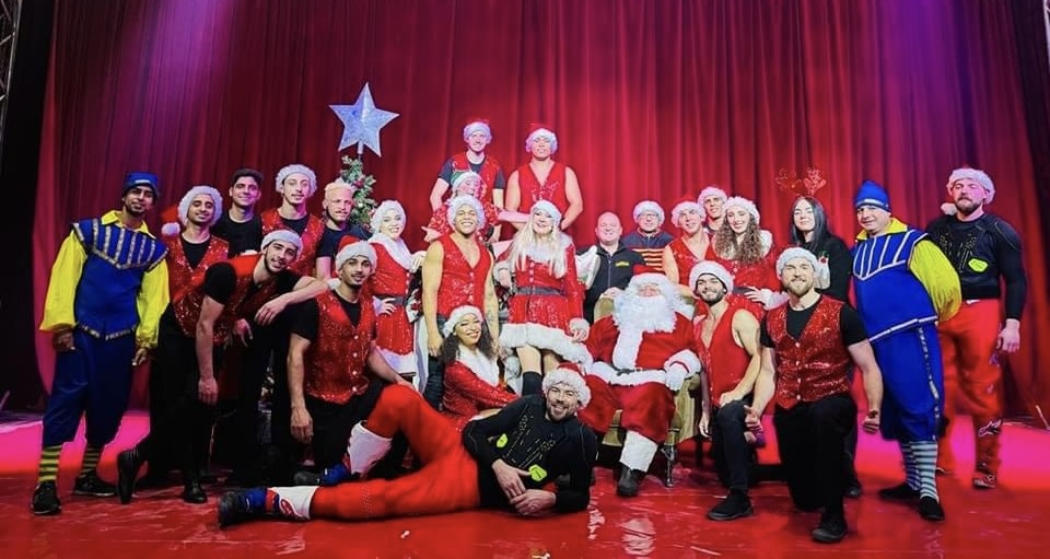 Christmas circus shows underway at Brent Knoll's Sanders Garden Centre