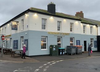 Somerset and Dorset pub in Burnham-On-Sea