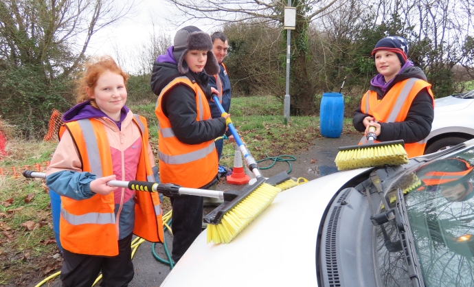 Burnham-On-Sea Scouts car wash