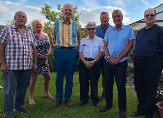 Chair of Berrow village hall trustees retires