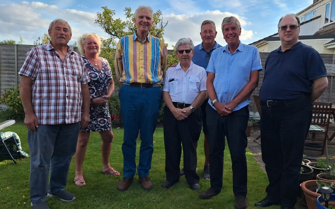 Chair of Berrow village hall trustees retires