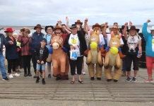 Burnham-On-Sea.com: Burnham-On-Sea wild west themed beach walk raises funds for cancer sufferer Jack, 5