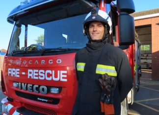 Burnham-On-Sea.com: Burnham-On-Sea fire station station officer Steve Fowler