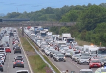 M5 crash near Burnham-On-Sea