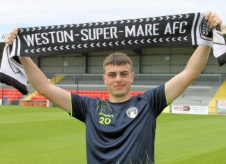 Weston-super-Mare AFC sign 16-year-old former King Alfred School Academy student Ryan Crawford