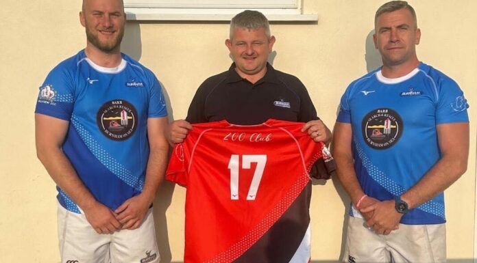 Burnham-On-Sea Rugby Club unveils new charity team shirts