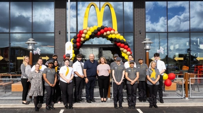 Highbridge McDonald's opens