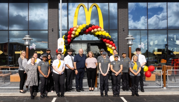 Highbridge McDonald's opens