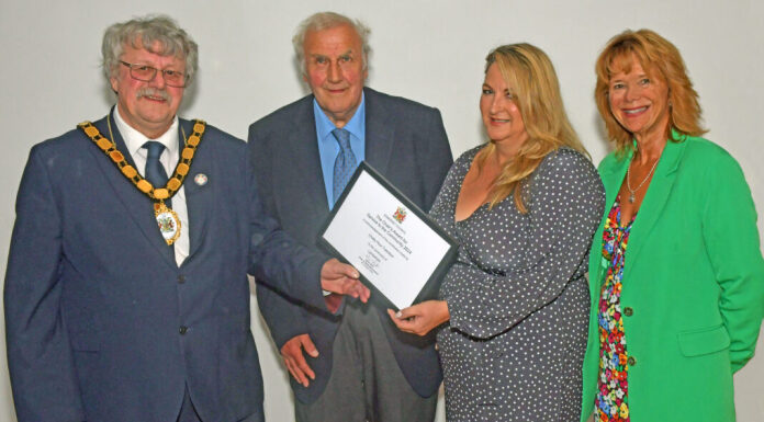 Burnham-On-Sea.com: Lympsham community group Chatty Hour Tuesdays handed award to recognise their work