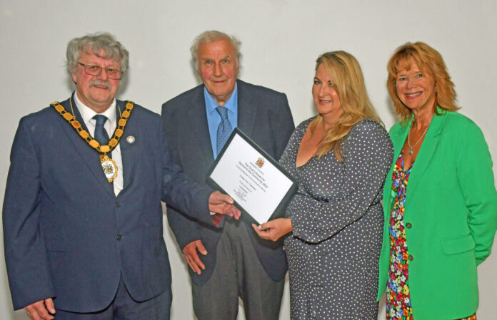 Burnham-On-Sea.com: Lympsham community group Chatty Hour Tuesdays handed award to recognise their work